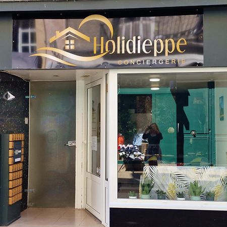 La Perle Bleue Apartment Dieppe Luaran gambar