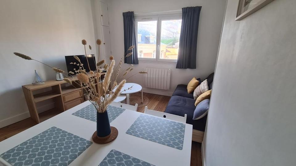 La Perle Bleue Apartment Dieppe Luaran gambar